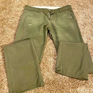 AG Boyfriend Fit Khaki